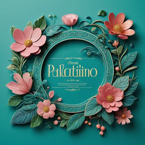 Compose a calming message in Palatino font.,pastina,valentino,cd cover,colorful foil background,palmiers,floral digital background,floral greeting card,floral background,palomino,saw palmetto,pollino,