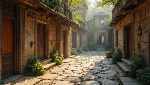 medieval street,narrow street,old linden alley,novigrad,ruelle,the cobbled streets,alley,cobblestone,theed,cryengine,old quarter,alleyway,townscapes,cobblestones,old city,kotor,wooden houses,alleyways,village street,old town,Photography,General,Realistic