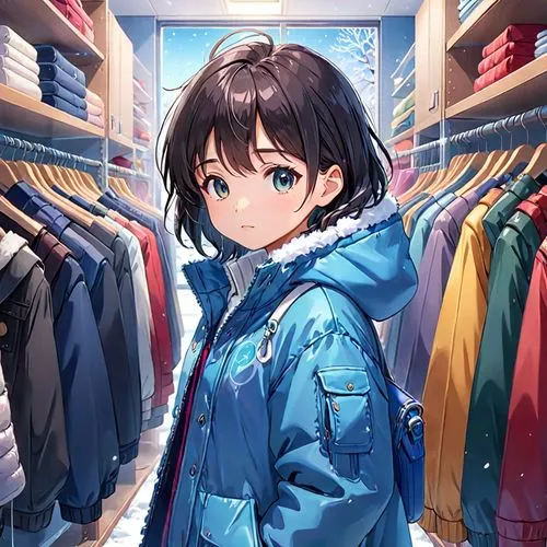 anime japanese clothing,winter clothing,winter clothes,parka,shopping icon,jacket,Anime,Anime,Realistic