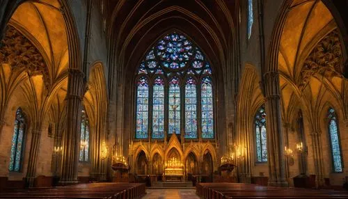 transept,stained glass windows,cathedral,presbytery,sanctuary,stained glass,the cathedral,main organ,the interior,interior view,gothic church,duomo,pipe organ,interior,nave,stained glass window,christ chapel,church windows,altar,nidaros cathedral,Art,Classical Oil Painting,Classical Oil Painting 44