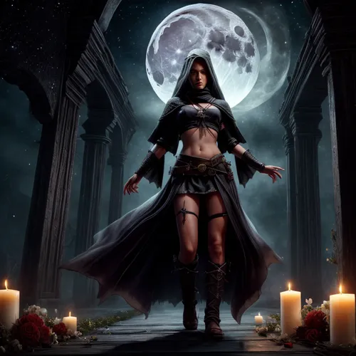 sorceress,gothic woman,dark elf,blood moon,vampire woman,celebration of witches,dance of death,dark angel,the enchantress,priestess,fantasy picture,blood moon eclipse,queen of the night,fantasy woman,fantasy art,warrior woman,lady of the night,vampire lady,goth woman,the witch