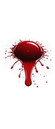 Blood splatter sound effect, dark red liquid, viscous texture, slow motion droplets, eerie atmosphere, horror theme, close-up shot, high contrast lighting, 3D rendered visuals, realistic blood simulat