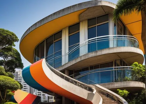 seidler,niemeyer,ucv,cquniversity,interlace,medibank,unsw,lubetkin,colorful spiral,mooloolaba,uberaba,indooroopilly,ufrj,colorful facade,vedado,ufmg,escala,singapore landmark,townsville,balconied,Illustration,Abstract Fantasy,Abstract Fantasy 21