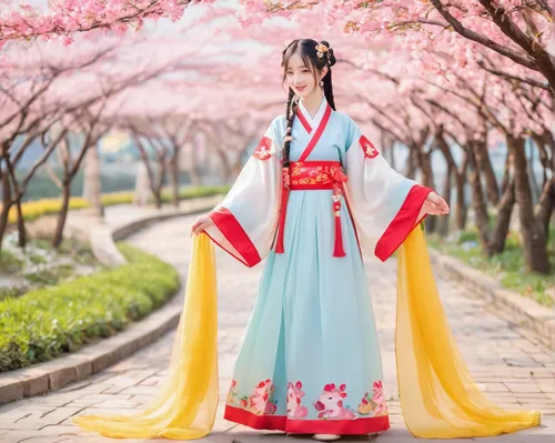 hanbok,plum blossoms,asian costume,anime japanese clothing,korean culture,ao dai,plum blossom,mulan,oriental princess,apricot blossom,cherry blossom festival,traditional costume,folk costume,sakura blossom,taiwanese opera,sakura blossoms,mukimono,hyang garden,spring festival,the cherry blossoms,Illustration,Japanese style,Japanese Style 02