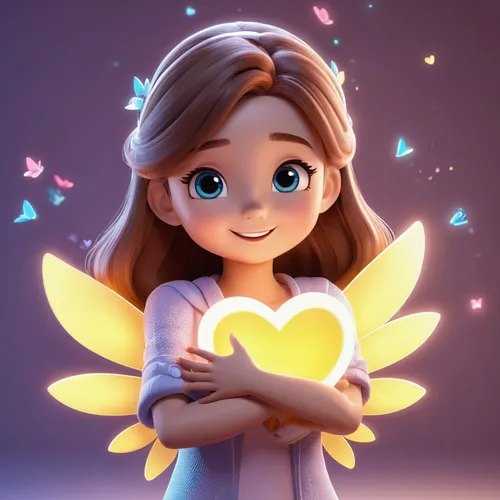 love angel,winged heart,angel girl,cupido (butterfly),cute cartoon image,little angel,daisy heart,little girl fairy,child fairy,cute cartoon character,little angels,heart icon,vanessa (butterfly),angel,cute heart,angel wings,butterfly background,flying heart,fairy,angels,Unique,3D,3D Character