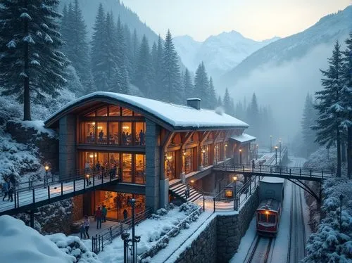 the cabin in the mountains,mountain hut,mountain huts,cauterets,house in the mountains,house in mountains,winter house,switzerland,avoriaz,chalet,austria,ski resort,chamonix,snow shelter,snowhotel,swiss alps,snowy landscape,courchevel,suiza,winter wonderland,Photography,General,Realistic