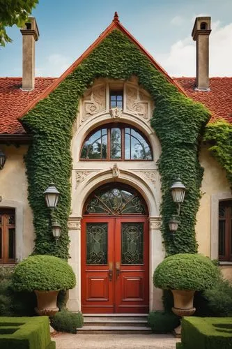 henry g marquand house,exterior decoration,house insurance,bendemeer estates,crooked house,architectural style,the threshold of the house,house with caryatids,kleinburg,cedarburg,victorian house,dreamhouse,pointed arch,beringer,front door,two story house,winnetka,garden door,beautiful home,danish house,Illustration,Realistic Fantasy,Realistic Fantasy 15