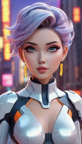 cyberstar,cyberangels,naimiy,amora,tracer,maeve,Unique,3D,3D Character