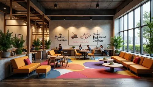 lobby,doubletree,dalgona coffee,modern decor,cafetorium,modern office,meeting room,hotel lobby,the coffee shop,nettl,children's interior,creative office,dog cafe,wunderman,contemporary decor,clubroom,ideacentre,loft,andaz,interior design