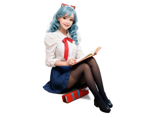 rei ayanami,kantai collection sailor,delta sailor,miku,hatsune miku,anime japanese clothing,anime 3d,torekba,school uniform,sitting on a chair,anime girl,schoolgirl,nurse uniform,knee-high socks,vocaloid,kotobukiya,mikuru asahina,cosplay image,sailor,belarus byn,Illustration,Black and White,Black and White 02