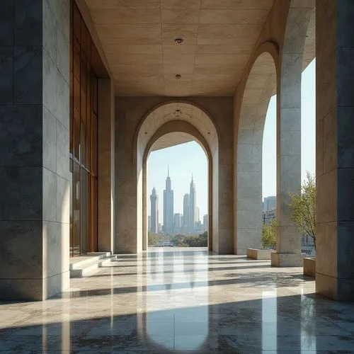 theed,qasr al watan,pillars,the hassan ii mosque,sultan qaboos grand mosque,3d rendering,egyptian temple,burj khalifa,columns,abu dhabi mosque,king abdullah i mosque,cairo tower,render,triforium,al nahyan grand mosque,futuh,radiosity,mubadala,renders,qasr al kharrana,Photography,General,Realistic