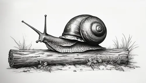 land snail,snail,gastropod,escargot,mollusk,banded snail,nut snail,gastropods,illustration,mollusc,garden snail,snails and slugs,molluscs,snails,mollusks,snail shell,bivalve,marine gastropods,hand-drawn illustration,camera illustration,Illustration,Black and White,Black and White 23