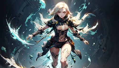 tiber riven,water-the sword lily,summoner,zodiac sign libra,sorceress,female warrior,neottia nidus-avis,goddess of justice,elza,dark elf,sword lily,venera,caster,nami,priestess,a200,shiva,runes,amano,wind warrior,Anime,Anime,General