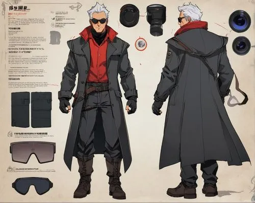 batou,kakashi hatake,ragna,shirogane,rinzler,akihiko,yuhiko,modred,kakashi,male character,kenshi,konovalov,raikov,rugal,sparda,xehanort,hohenheim,greatcoat,revamps,scorpia,Unique,Design,Character Design