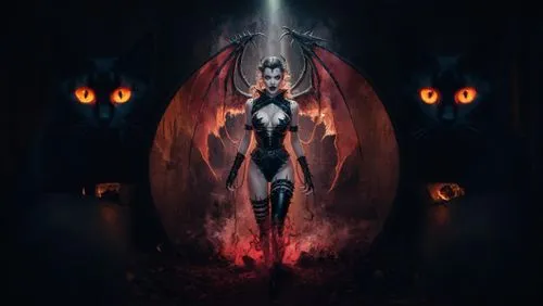 darth talon,neottia nidus-avis,rei ayanami,fantasia,devil,dark art,angel of death,aura,fire siren,fire angel,angel and devil,kos,archangel,evil woman,halloween background,evil fairy,dark world,dark-type,magma,dark elf