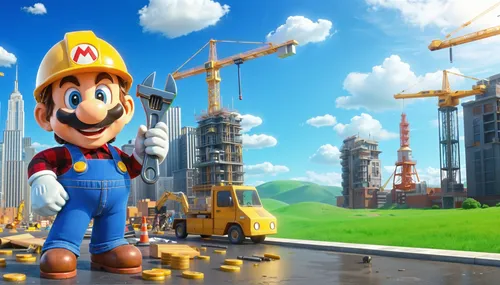 super mario brothers,constructorul,plumbers,plumber,mario,luigi