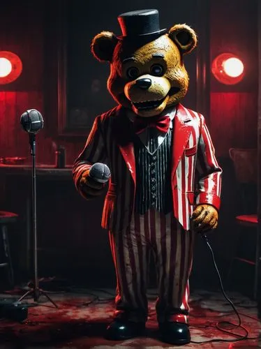 3d teddy,pubg mascot,teddy bear crying,ringmaster,scandia bear,jigsaw,suit actor,teddybear,left hand bear,mascot,the suit,teddy-bear,teddy,the mascot,bear,teddy bear,circus animal,madhouse,the bears,bear teddy,Art,Artistic Painting,Artistic Painting 04