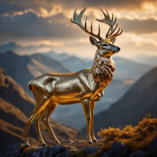 gold deer,elk,european deer,manchurian stag,whitetail,deer illustration,male deer,whitetail buck,stag,red deer,pere davids male deer,mule deer,antler velvet,glowing antlers,deer bull,deer,barren groun