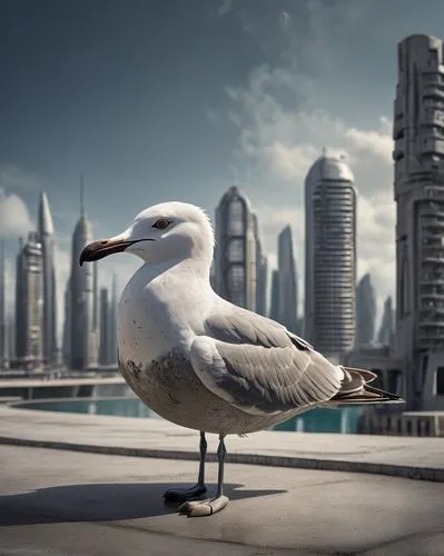 city pigeon,seagull,indian sea gull,silver seagull,seagulls,sea gull,city pigeons,gulls,seagulls birds,black head gull,cape gull,laughing gull,seabird,aztec gull,bird perspective,tallest hotel dubai,dubai marina,larus,laridae,crested terns,Photography,General,Cinematic