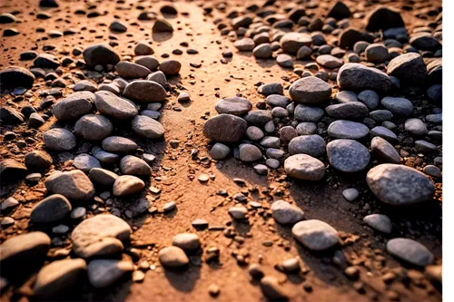 gravel,gravel stones,road surface,sand paths,balanced pebbles,tracks in the sand,sand texture,cobblestone,iron ore,tire track,stone desert,sand road,cobblestones,red sand,cobbles,rocks,footprints in the sand,rocky road,background with stones,rock erosion,Art,Classical Oil Painting,Classical Oil Painting 20