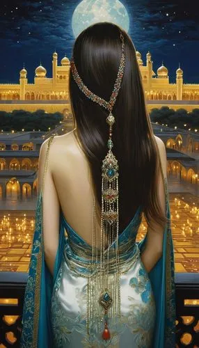 anarkali,benares,saawariya,fantasy picture,naboo,golden temple,Illustration,Realistic Fantasy,Realistic Fantasy 08