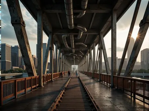 skybridge,walkway,footbridge,skywalks,passerelle,bridged,overbridge,bridge,skywalk,overpass,skyways,skyway,footbridges,vanishing point,highline,under the bridge,han river,standbridge,brooklyn bridge,centerbridge