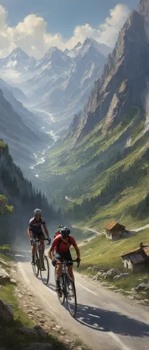 artistic cycling,cyclists,tour de france,cross-country cycling,bicycle racing,mountain biking,alpine route,cycling,cyclist,road bicycle racing,road cycling,road bikes,mountain bike,bicycling,bicycle ride,cross country cycling,alpine crossing,bike ride,mountain pass,mountain bike racing,Conceptual Art,Fantasy,Fantasy 13