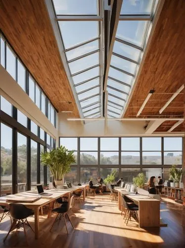 daylighting,glass roof,skylights,folding roof,loft,sunroom,modern office,wooden beams,snohetta,wooden roof,velux,conservatories,breakfast room,gensler,roof terrace,wooden windows,interior modern design,atriums,clerestory,roof landscape,Conceptual Art,Daily,Daily 15