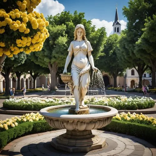 princess diana gedenkbrunnen,pregnant statue,garden of the fountain,mozart fountain,neptune fountain,decorative fountains,aix-en-provence,mother earth statue,fountain of neptune,angel statue,city fountain,maximilian fountain,maspalomas,almudena,seville,queretaro,august fountain,the statue of the angel,woman sculpture,garden statues,Photography,General,Realistic