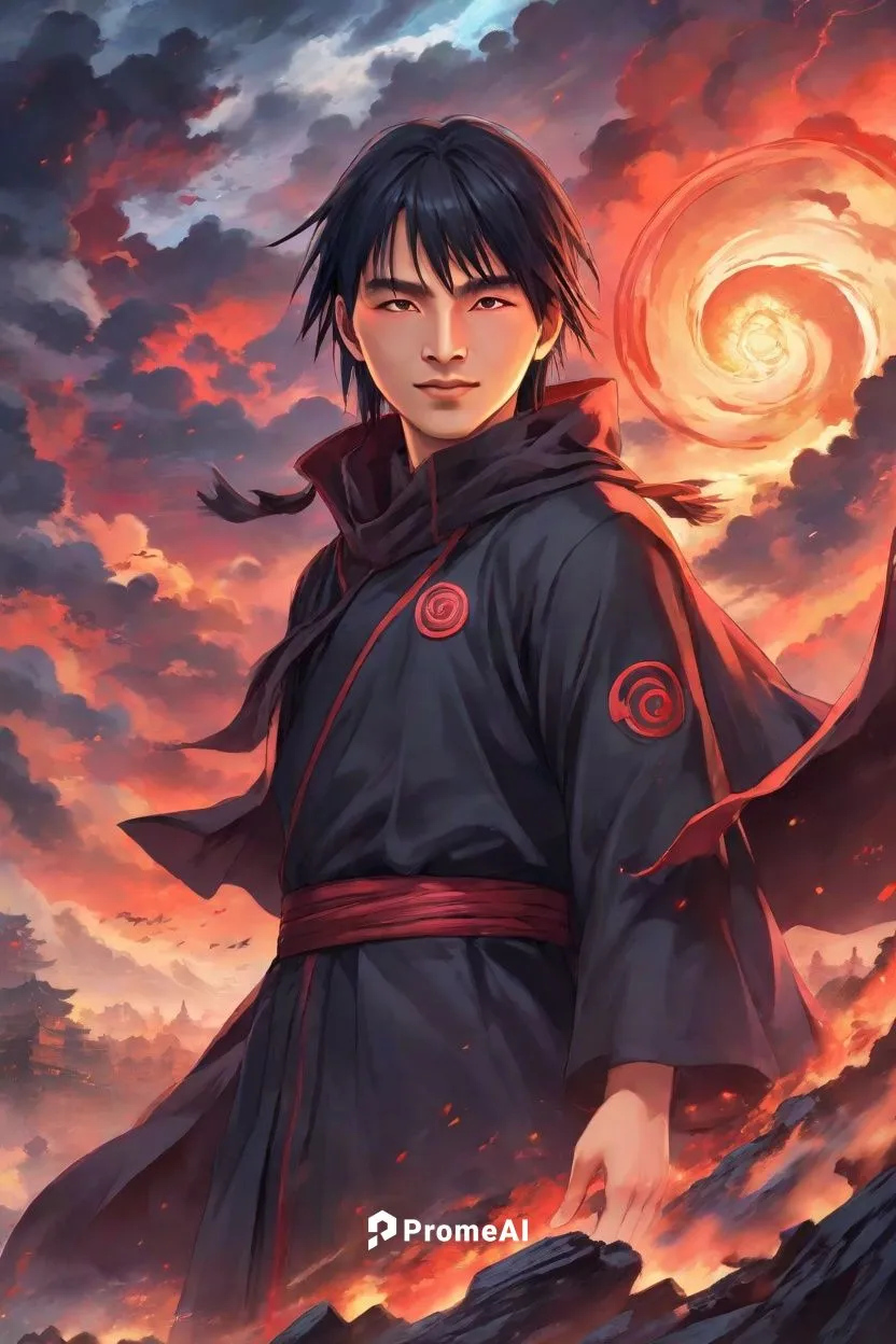 nine-tailed,naruto,flame spirit,sensei,fire background,sōjutsu,rising sun,yi sun sin,kenjutsu,monsoon banner,shinigami,howl,red banner,cg artwork,dragon slayer,fire kite,sakura background,red lantern,