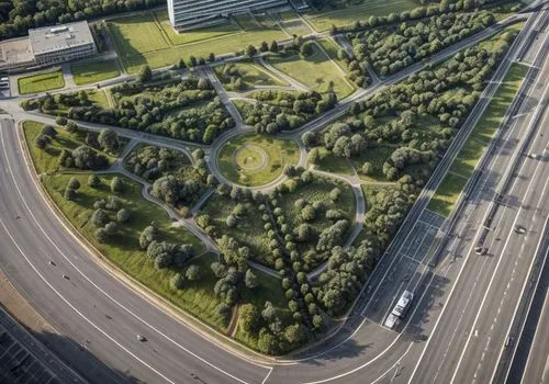 highway roundabout,autostadt wolfsburg,roundabout,espoo,urban park,malopolska breakthrough vistula,city highway,urban design,urban development,n1 route,ekaterinburg,malmö,traffic circle,3d rendering,f