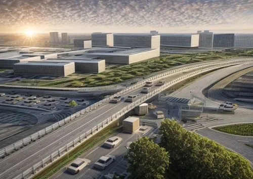 autostadt wolfsburg,transport hub,malopolska breakthrough vistula,smart city,berlin brandenburg airport,inland port,industrial area,solar cell base,urban development,wolfsburg,industrial landscape,zoo