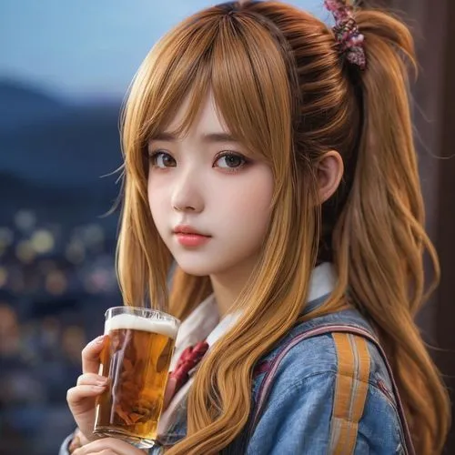 shosenkyo drunk,i love beer,beer,glasses of beer,japanese idol,barmaid,apple beer,asahi,oktoberfest,japanese tea,bavarian,japanese kawaii,oktoberfest celebrations,have a drink,violet evergarden,drinking,sip,cream soda,mikuru asahina,orange soft drink,Photography,General,Commercial