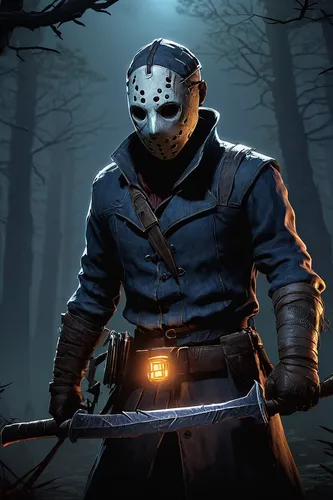 male mask killer,iron mask hero,steel helmet,halloween background,halloween poster,with the mask,woodsman,knife head,twitch icon,gamekeeper,bandit theft,halloweenchallenge,halloween wallpaper,halloween banner,game illustration,witch's hat icon,hooded man,wearing a mandatory mask,scythe,halloween icons,Illustration,Realistic Fantasy,Realistic Fantasy 35