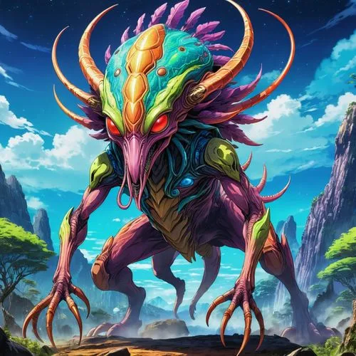 nazarian,harendra,kukulkan,cynorhodon,sylvanus,betaferon,ginossar,cernunnos,keeshan,jaggi,xolotl,jabberwock,mondragone,cynodon,elkana,drakon,jatayu,typhon,zangana,serdamba,Illustration,Japanese style,Japanese Style 03