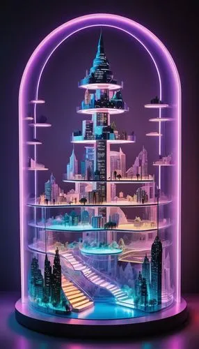 electric tower,micropolis,ice castle,fantasy city,cybertown,cybercity,snow globe,lego pastel,cinema 4d,3d fantasy,cryobank,snowhotel,igloo,cyberia,voxel,glass pyramid,snowglobe,magorium,cyberspace,fractalius,Unique,Paper Cuts,Paper Cuts 04