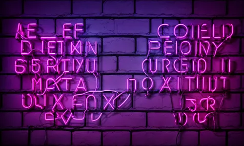 neon sign,adã©lie penguin,day of the dead alphabet,purple wallpaper,decorative letters,poetry album,art deco background,typography,alphabetical order,decrypted,alphabets,purple frame,lettering,neon lights,wall,neon light,circuitry,pointed,purple background,alphabet letter