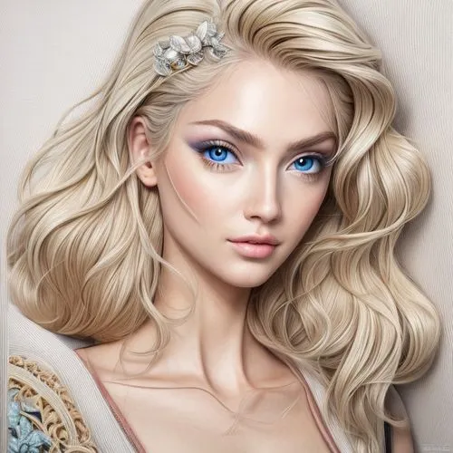 elsa,blonde woman,fantasy portrait,lace wig,blond girl,blonde girl,artificial hair integrations,blue eyes,realdoll,fashion illustration,eurasian,rapunzel,blond hair,cool blonde,fashion vector,aphrodite,natural color,long blonde hair,jasmine blue,violet head elf,Common,Common,Natural