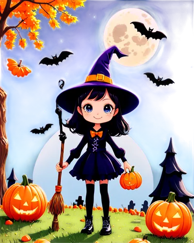 halloween witch,halloween vector character,halloween background,witch's hat icon,halloween border,witch,halloween illustration,halloween frame,halloween banner,witch hat,celebration of witches,halloween wallpaper,autumn background,happyhalloween,haloween,halloween scene,halloween icons,witch ban,witch broom,halloween,Illustration,Japanese style,Japanese Style 02