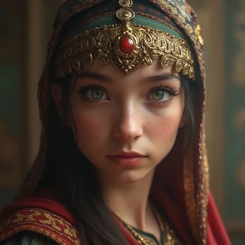 ancient egyptian girl,mongolian girl,cleopatra,theodora,nitaya,fantasy portrait,arabian,esmeralda,gekas,amuria,amidala,zarina,inara,eurasian,girl portrait,khatuna,persia,kazyna,dianbai,marzieh,Photography,General,Realistic