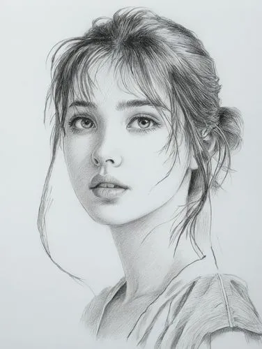 girl drawing,girl portrait,disegno,pencil drawings,graphite,pencil drawing,portrait of a girl,charcoal pencil,young girl,arrietty,vintage drawing,young woman,pencil and paper,charcoal drawing,romantic portrait,woman portrait,behenna,pencil art,liesel,charcoal,Illustration,Black and White,Black and White 30