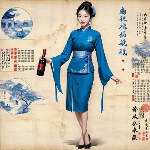 落魄江湖载酒行，楚腰纤细掌中轻。(江湖 一作：江南；纤细 一作：肠断)
十年一觉扬州梦，赢得青楼薄幸名。,baijiu,daqian,hanfu,guqin,gisaeng,cheongsam,jingqian,wulin,yangmei,suqian,chuseok,guobao,songling,liqin,jiaozhi,xuebing,kisaeng,baiyun,zhiyuan,sich