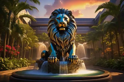 lion fountain,king of the jungle,lion,goldlion,forest king lion,leonine,lionizing,lion head,lionni,lion - feline,aslan,panthera leo,lion number,panthera,iraklion,african lion,skeezy lion,lionnet,blue tiger,lion father,Conceptual Art,Fantasy,Fantasy 18