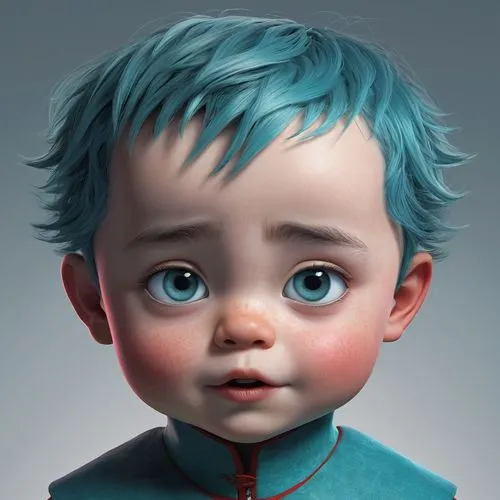 cute cartoon character,koichi,jnr,digital painting,eidan,bambino,Illustration,Paper based,Paper Based 21