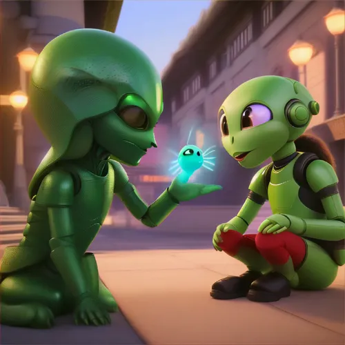 patrol,fist bump,skylander giants,friendly punch,confrontation,game illustration,raphael,encounter,fight,robot combat,aaa,romantic meeting,battle,sparring,green lantern,michelangelo,arguing,duel,green