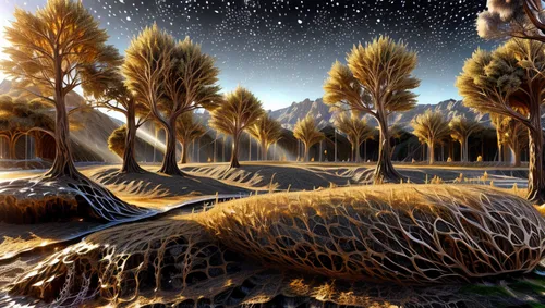 mushroom landscape,fossil dunes,salt meadow landscape,swampy landscape,fantasy landscape,terraforming,alien world,alien planet,dune landscape,desert landscape,ankylosaurus,lunar landscape,fossil beds,desert desert landscape,arid landscape,virtual landscape,reconstruction,tidal marsh,landscape background,new world porcupine