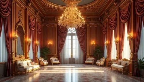 ornate room,ballroom,ritzau,royal interior,europe palace,baccarat,cochere,grandeur,ballrooms,enfilade,entrance hall,dining room,the throne,marble palace,opulence,furnishings,palaces,palazzo,palladianism,neoclassical,Photography,General,Realistic