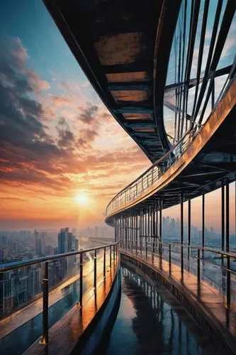 skybridge,skywalks,skywalk,the observation deck,observation deck,passerelle,skydeck,skywalking,bridge new europe,skyways,windows wallpaper,danube bridge,skyscapers,cityscapes,roof landscape,marina bay sands,rotterdamsche,bridged,standbridge,penthouses,Conceptual Art,Oil color,Oil Color 24