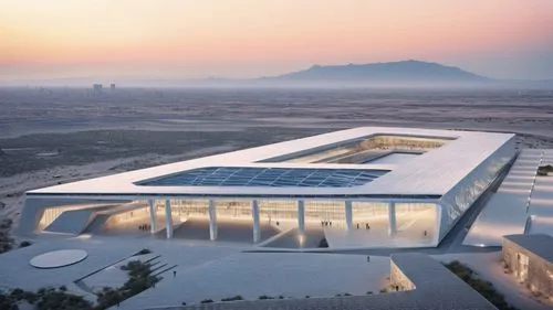futuristic art museum,snohetta,nainoa,siza,moneo,celsus library,mercedes museum,epfl,malaparte,champalimaud,futuristic architecture,sakhir,athens art school,glass facade,archidaily,solar cell base,gensler,home of apple,safdie,mipim,Illustration,Paper based,Paper Based 17