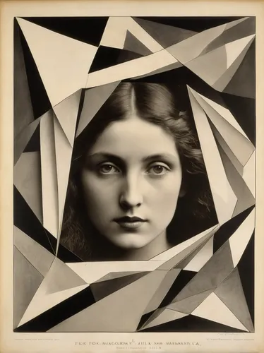 lillian gish - female,ambrotype,art deco woman,vintage female portrait,art deco frame,mary pickford - female,ethel barrymore - female,vintage woman,six pointed star,wind rose,starflower,lilian gish - female,twenties women,art deco ornament,six-pointed star,photomontage,vintage art,moravian star,silent screen,star of david,Art,Artistic Painting,Artistic Painting 45